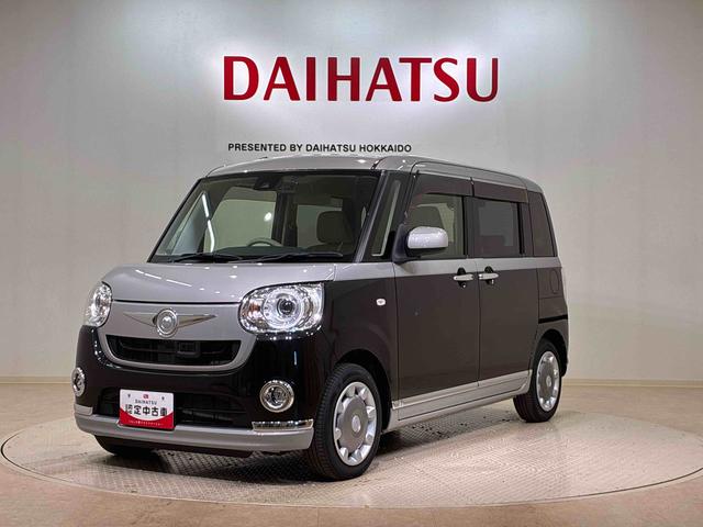 ムーヴキャンバスGメイクアップ SAII4WD ETC アイドリングストップ 衝突防止システム LEDヘッドランプ レーンアシスト スマートキー 記録簿 エアバッグ エアコン パワーステアリング パワーウィンドウ ABS(北海道)の中古車