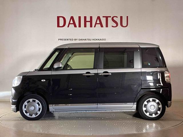 ムーヴキャンバスGメイクアップ SAII4WD ETC アイドリングストップ 衝突防止システム LEDヘッドランプ レーンアシスト スマートキー 記録簿 エアバッグ エアコン パワーステアリング パワーウィンドウ ABS(北海道)の中古車