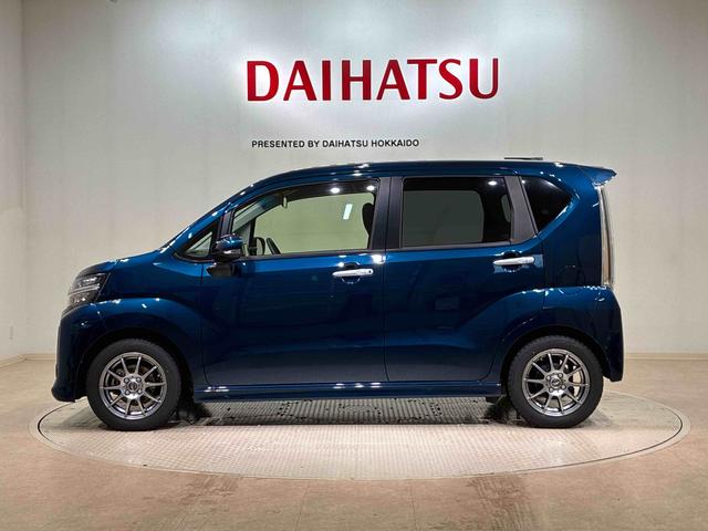 ムーヴカスタム　Ｘ４ＷＤ　アルミホイール　シートヒーター　アイドリングストップ　ＬＥＤヘッドランプ　スマートキー　記録簿　禁煙車　エアバッグ　エアコン　パワーステアリング　パワーウィンドウ　ＡＢＳ（北海道）の中古車