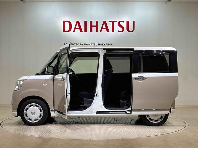 ムーヴキャンバスXブラックインテリアリミテッド SAIII4WD アイドリングストップ オートマチックハイビーム 衝突防止システム レーンアシスト スマートキー 記録簿 エアバッグ エアコン パワーステアリング パワーウィンドウ ABS(北海道)の中古車