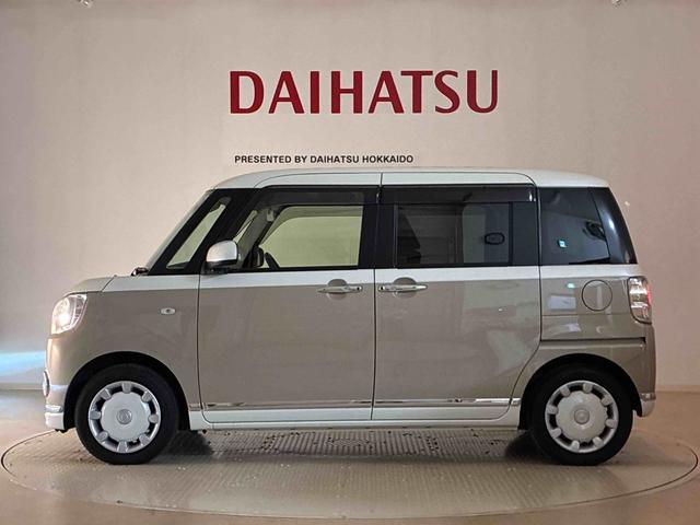 ムーヴキャンバスXブラックインテリアリミテッド SAIII4WD アイドリングストップ オートマチックハイビーム 衝突防止システム レーンアシスト スマートキー 記録簿 エアバッグ エアコン パワーステアリング パワーウィンドウ ABS(北海道)の中古車