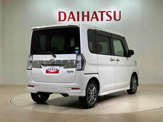 タントカスタムＸ　トップエディションＶＳ　ＳＡIII４ＷＤ　アルミホイール　スマートキー　記録簿　禁煙車　ワンオーナー　エアバッグ　エアコン　パワーステアリング　パワーウィンドウ　ＣＤ　ＡＢＳ（北海道）の中古車