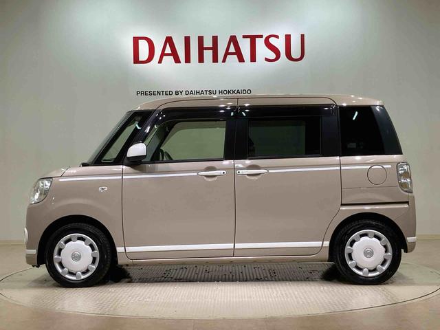 ムーヴキャンバスXホワイトアクセントリミテッド SAIII4WD スマートキー 記録簿 禁煙車 ワンオーナー エアバッグ エアコン パワーステアリング パワーウィンドウ ABS(北海道)の中古車