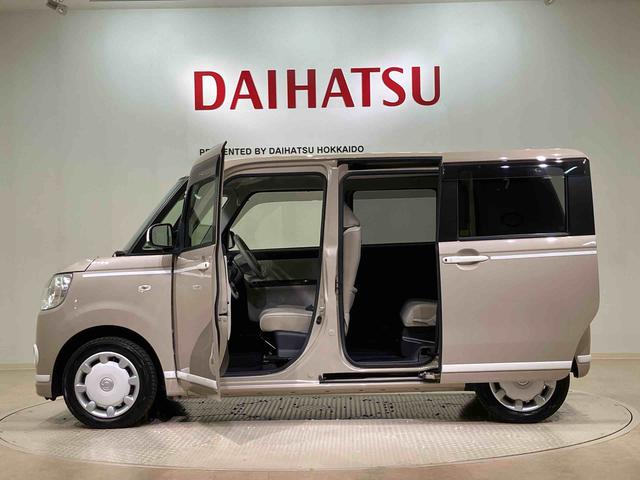 ムーヴキャンバスXホワイトアクセントリミテッド SAIII4WD スマートキー 記録簿 禁煙車 ワンオーナー エアバッグ エアコン パワーステアリング パワーウィンドウ ABS(北海道)の中古車