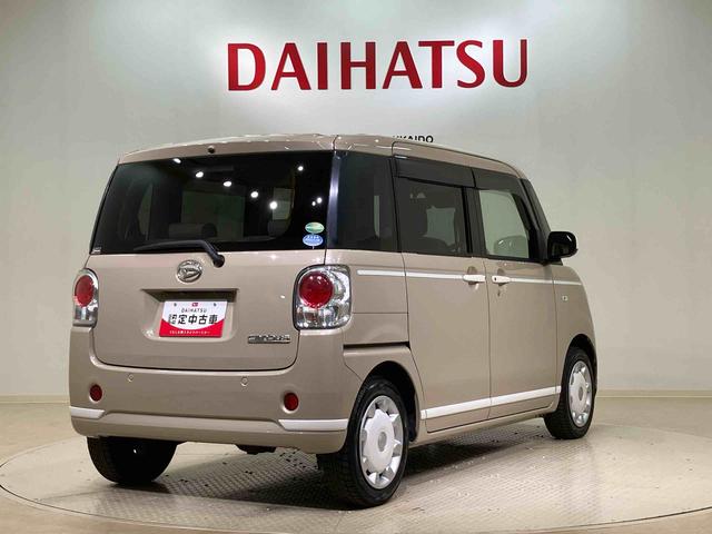 ムーヴキャンバスXホワイトアクセントリミテッド SAIII4WD スマートキー 記録簿 禁煙車 ワンオーナー エアバッグ エアコン パワーステアリング パワーウィンドウ ABS(北海道)の中古車