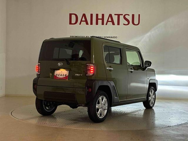 タフトG4WD アルミホイール シートヒーター アイドリングストップ オートマチックハイビーム 衝突防止システム LEDヘッドランプ レーンアシスト スマートキー 記録簿 ワンオーナー エアバッグ エアコン(北海道)の中古車