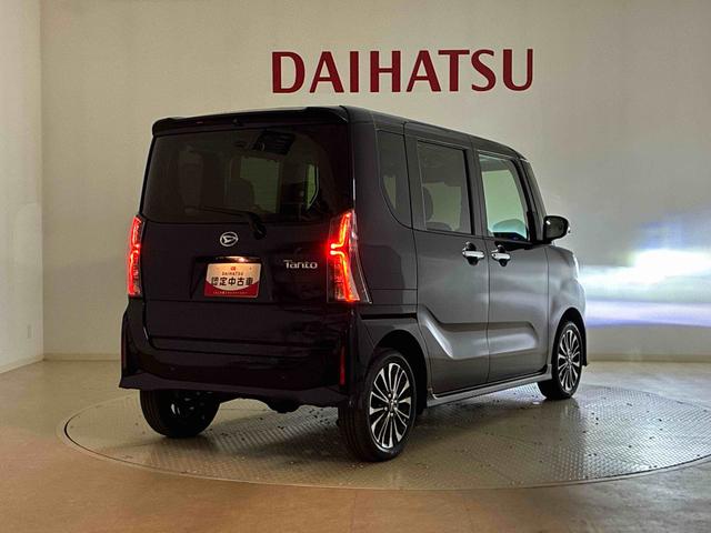 タントカスタムＲＳ４ＷＤ　アルミホイール　シートヒーター　ターボ　アイドリングストップ　オートマチックハイビーム　衝突防止システム　ＬＥＤヘッドランプ　レーンアシスト　スマートキー　記録簿　ワンオーナー　エアバッグ（北海道）の中古車