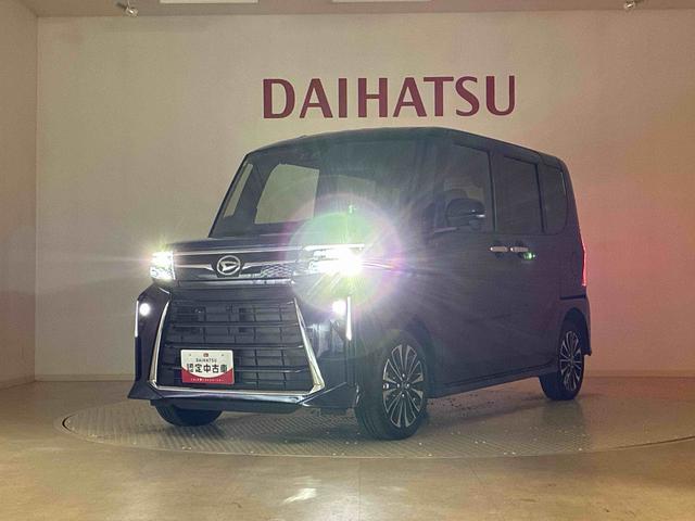 タントカスタムＲＳ４ＷＤ　アルミホイール　シートヒーター　ターボ　アイドリングストップ　オートマチックハイビーム　衝突防止システム　ＬＥＤヘッドランプ　レーンアシスト　スマートキー　記録簿　ワンオーナー　エアバッグ（北海道）の中古車