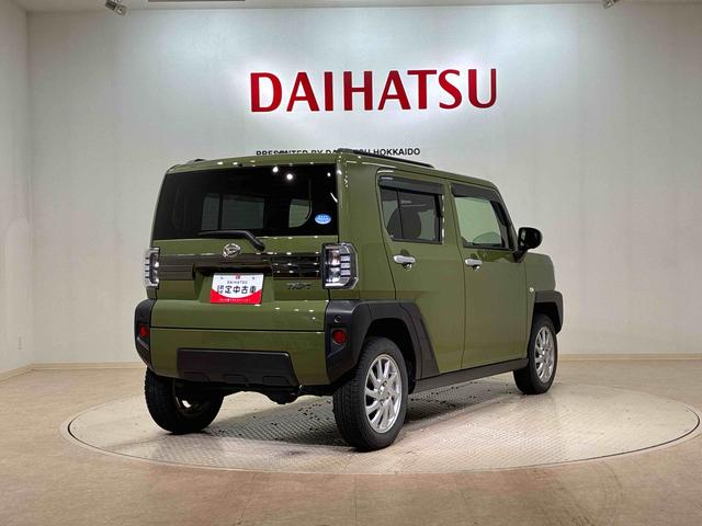 タフトGターボ4WD アルミホイール シートヒーター ターボ アイドリングストップ オートマチックハイビーム 衝突防止システム LEDヘッドランプ レーンアシスト スマートキー 記録簿 ワンオーナー エアバッグ(北海道)の中古車