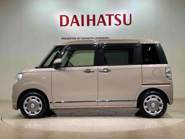 ムーヴキャンバスＧメイクアップリミテッド　ＳＡIII４ＷＤ　スマートキー　記録簿　ワンオーナー　エアバッグ　エアコン　パワーステアリング　パワーウィンドウ　ＣＤ　ＡＢＳ（北海道）の中古車