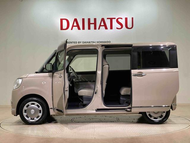 ムーヴキャンバスＧメイクアップリミテッド　ＳＡIII４ＷＤ　スマートキー　記録簿　ワンオーナー　エアバッグ　エアコン　パワーステアリング　パワーウィンドウ　ＣＤ　ＡＢＳ（北海道）の中古車