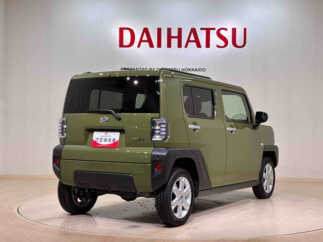 タフトG4WD アルミホイール シートヒーター アイドリングストップ オートマチックハイビーム 衝突防止システム LEDヘッドランプ レーンアシスト スマートキー 記録簿 ワンオーナー エアバッグ エアコン(北海道)の中古車