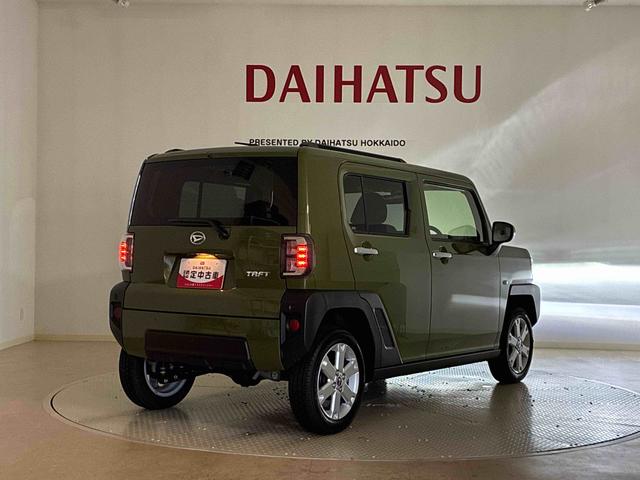タフトG4WD アルミホイール シートヒーター アイドリングストップ オートマチックハイビーム 衝突防止システム LEDヘッドランプ レーンアシスト スマートキー 記録簿 ワンオーナー エアバッグ エアコン(北海道)の中古車