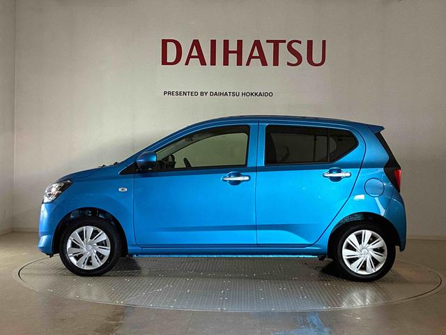 ミライースX SAIII4WD アイドリングストップ オートマチックハイビーム 衝突防止システム LEDヘッドランプ レーンアシスト キーレスエントリー 記録簿 ワンオーナー エアバッグ エアコン パワーステアリング ABS(北海道)の中古車