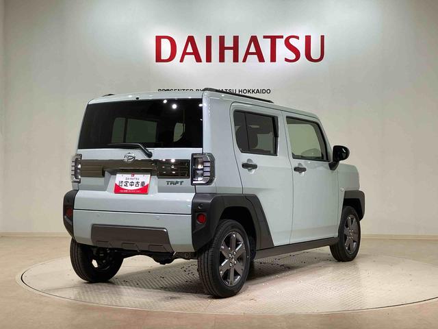 タフトG ダーククロムベンチャー4WD アルミホイール スマートキー 記録簿 ワンオーナー エアバッグ エアコン パワーステアリング パワーウィンドウ ABS(北海道)の中古車