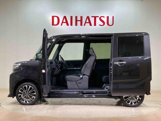 タントカスタムＲＳ４ＷＤ　アルミホイール　シートヒーター　ターボ　アイドリングストップ　衝突防止システム　ＬＥＤヘッドランプ　スマートキー　記録簿　ワンオーナー　エアバッグ　エアコン　パワーステアリング　ＡＢＳ（北海道）の中古車