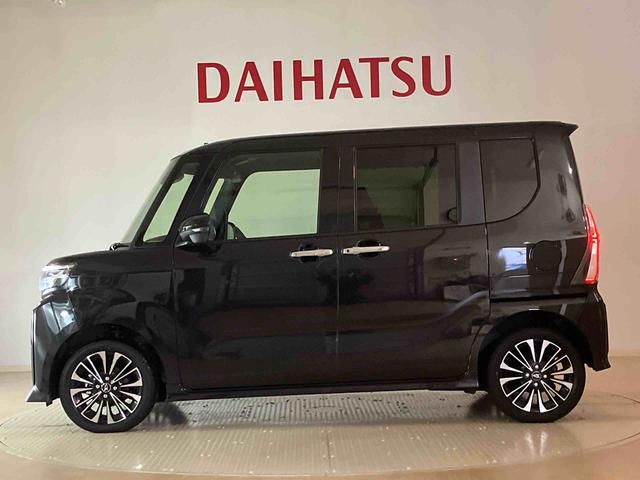 タントカスタムＲＳ４ＷＤ　アルミホイール　シートヒーター　ターボ　アイドリングストップ　衝突防止システム　ＬＥＤヘッドランプ　スマートキー　記録簿　ワンオーナー　エアバッグ　エアコン　パワーステアリング　ＡＢＳ（北海道）の中古車