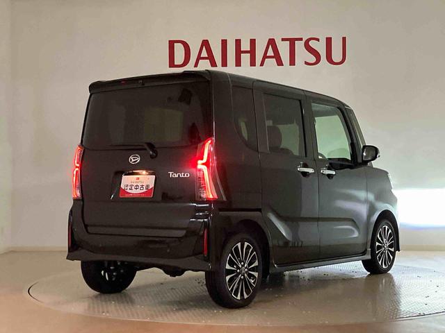 タントカスタムＲＳ４ＷＤ　アルミホイール　シートヒーター　ターボ　アイドリングストップ　衝突防止システム　ＬＥＤヘッドランプ　スマートキー　記録簿　ワンオーナー　エアバッグ　エアコン　パワーステアリング　ＡＢＳ（北海道）の中古車