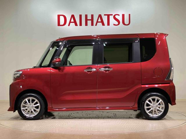 タントカスタムＸ４ＷＤ　アルミホイール　シートヒーター　アイドリングストップ　オートマチックハイビーム　衝突防止システム　ＬＥＤヘッドランプ　レーンアシスト　スマートキー　記録簿　禁煙車　ワンオーナー　エアバッグ（北海道）の中古車