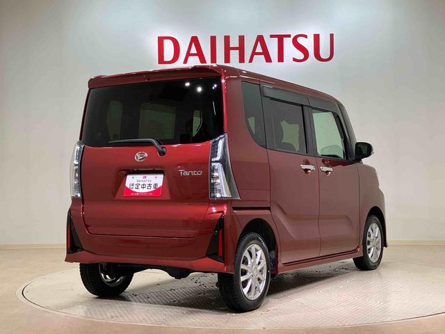 タントカスタムＸ４ＷＤ　アルミホイール　シートヒーター　アイドリングストップ　オートマチックハイビーム　衝突防止システム　ＬＥＤヘッドランプ　レーンアシスト　スマートキー　記録簿　禁煙車　ワンオーナー　エアバッグ（北海道）の中古車
