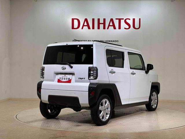 タフトＧ４ＷＤ　アルミホイール　シートヒーター　オートマチックハイビーム　衝突防止システム　ＬＥＤヘッドランプ　レーンアシスト　スマートキー　記録簿　ワンオーナー　エアバッグ　エアコン　パワーステアリング（北海道）の中古車