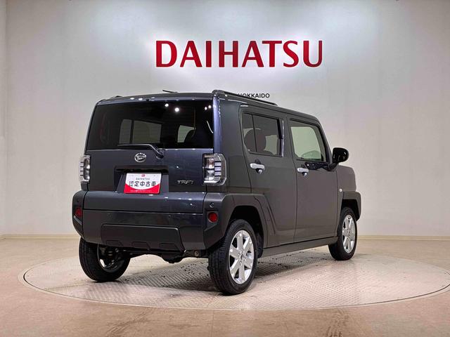 タフトＧ４ＷＤ　アルミホイール　シートヒーター　アイドリングストップ　オートマチックハイビーム　衝突防止システム　ＬＥＤヘッドランプ　レーンアシスト　スマートキー　記録簿　ワンオーナー　エアバッグ　エアコン（北海道）の中古車