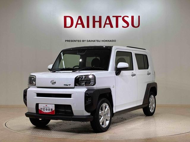 タフトＧ４ＷＤ　アルミホイール　シートヒーター　アイドリングストップ　オートマチックハイビーム　衝突防止システム　ＬＥＤヘッドランプ　レーンアシスト　スマートキー　記録簿　ワンオーナー　エアバッグ　エアコン（北海道）の中古車