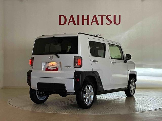 タフトＧ４ＷＤ　アルミホイール　シートヒーター　アイドリングストップ　オートマチックハイビーム　衝突防止システム　ＬＥＤヘッドランプ　レーンアシスト　スマートキー　記録簿　ワンオーナー　エアバッグ　エアコン（北海道）の中古車