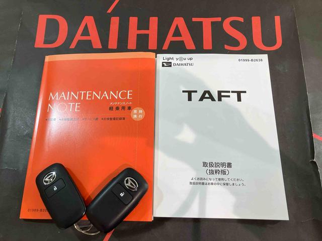 タフトＧ４ＷＤ　アルミホイール　シートヒーター　オートマチックハイビーム　衝突防止システム　ＬＥＤヘッドランプ　レーンアシスト　スマートキー　記録簿　ワンオーナー　エアバッグ　エアコン　パワーステアリング（北海道）の中古車