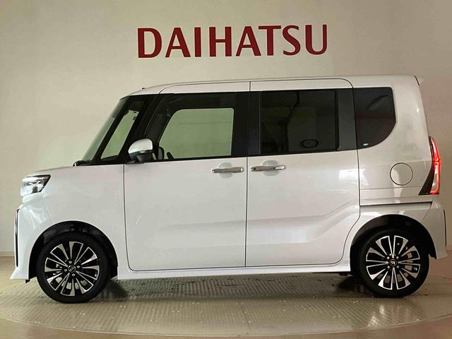 タントカスタムＲＳ４ＷＤ　ＥＴＣ　アルミホイール　シートヒーター　ターボ　アイドリングストップ　オートマチックハイビーム　衝突防止システム　ＬＥＤヘッドランプ　レーンアシスト　スマートキー　記録簿　ワンオーナー　ＡＢＳ（北海道）の中古車