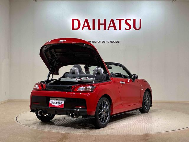 コペンＧＲ　スポーツアルミホイール　ターボ　ＬＥＤヘッドランプ　スマートキー　記録簿　ワンオーナー　エアバッグ　エアコン　パワーステアリング　パワーウィンドウ　ＡＢＳ（北海道）の中古車