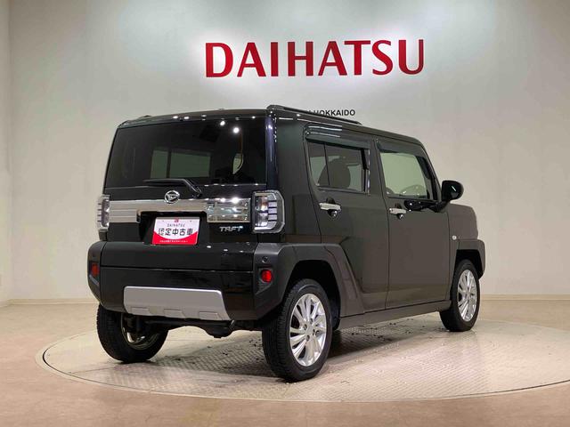 タフトＧターボ　クロムベンチャー４ＷＤ　アルミホイール　シートヒーター　ターボ　アイドリングストップ　オートマチックハイビーム　衝突防止システム　ＬＥＤヘッドランプ　レーンアシスト　スマートキー　記録簿　ワンオーナー　エアバッグ（北海道）の中古車