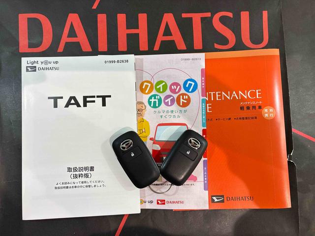 タフトＧ４ＷＤ　アルミホイール　シートヒーター　アイドリングストップ　オートマチックハイビーム　衝突防止システム　ＬＥＤヘッドランプ　レーンアシスト　スマートキー　記録簿　ワンオーナー　エアバッグ　エアコン（北海道）の中古車