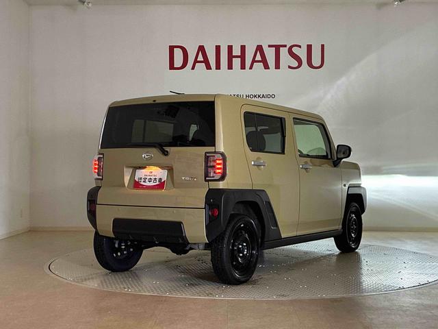 タフトX4WD アイドリングストップ オートマチックハイビーム 衝突防止システム LEDヘッドランプ レーンアシスト スマートキー 記録簿 ワンオーナー エアバッグ エアコン パワーステアリング ABS(北海道)の中古車
