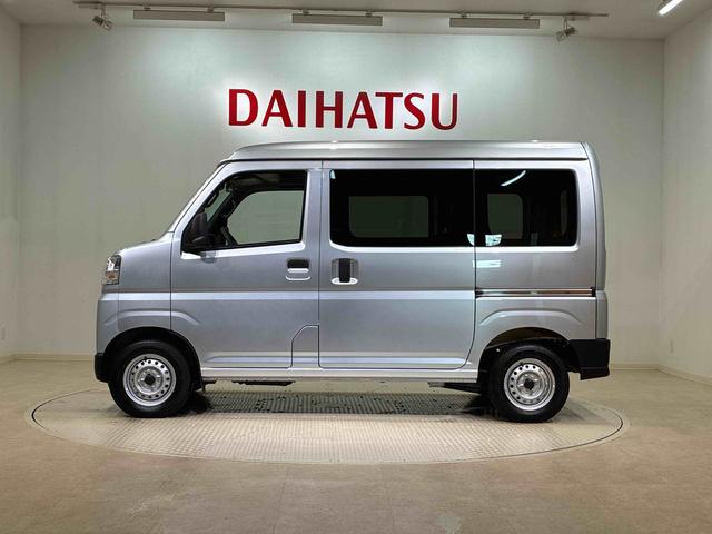 ハイゼットカーゴＤＸ４ＷＤ　アイドリングストップ　オートマチックハイビーム　衝突防止システム　レーンアシスト　キーレスエントリー　記録簿　ワンオーナー　エアバッグ　エアコン　パワーステアリング　パワーウィンドウ　ＡＢＳ（北海道）の中古車