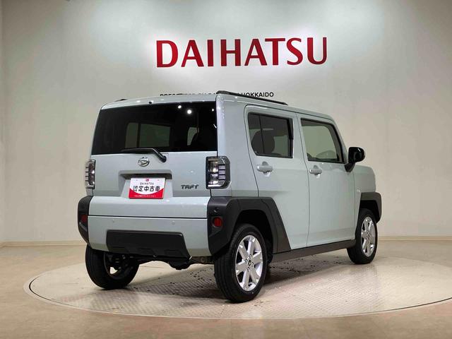 タフトＧ４ＷＤ　アルミホイール　シートヒーター　アイドリングストップ　オートマチックハイビーム　衝突防止システム　ＬＥＤヘッドランプ　レーンアシスト　スマートキー　記録簿　ワンオーナー　エアバッグ　エアコン（北海道）の中古車