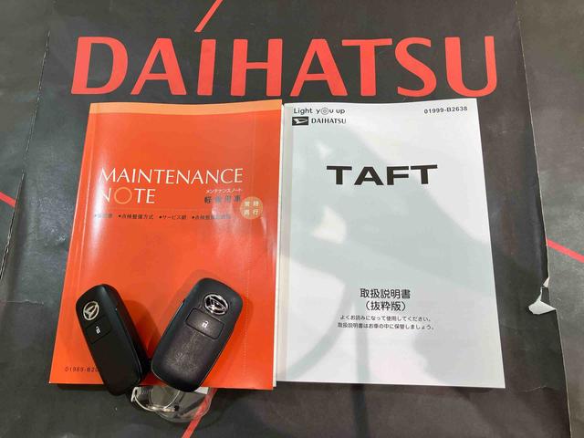 タフトＧ４ＷＤ　アルミホイール　シートヒーター　アイドリングストップ　オートマチックハイビーム　衝突防止システム　ＬＥＤヘッドランプ　レーンアシスト　スマートキー　記録簿　ワンオーナー　エアバッグ　エアコン（北海道）の中古車