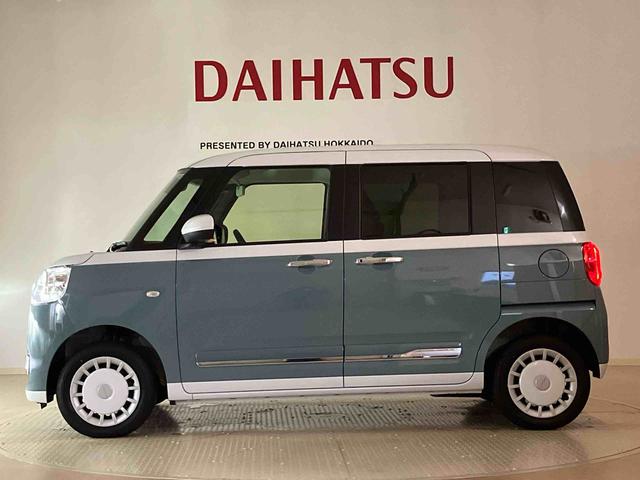 ムーヴキャンバスストライプスＧ４ＷＤ　シートヒーター　アイドリングストップ　オートマチックハイビーム　衝突防止システム　ＬＥＤヘッドランプ　レーンアシスト　スマートキー　記録簿　ワンオーナー　エアバッグ　エアコン　パワーウィンドウ（北海道）の中古車