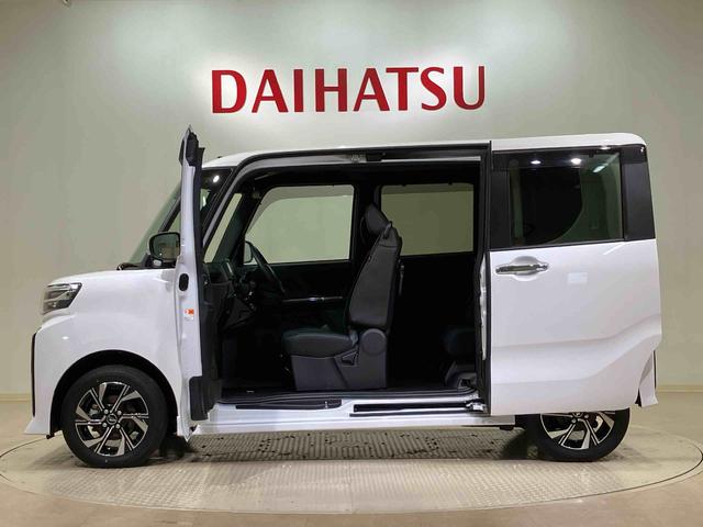 タントカスタムX4WD アルミホイール シートヒーター アイドリングストップ オートマチックハイビーム 衝突防止システム LEDヘッドランプ レーンアシスト スマートキー 記録簿 ワンオーナー エアバッグ エアコン(北海道)の中古車