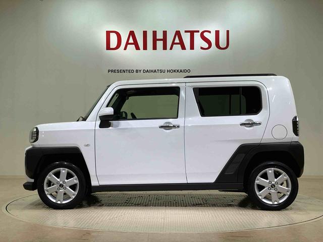 タフトGターボ クロムベンチャー4WD アルミホイール シートヒーター ターボ アイドリングストップ オートマチックハイビーム 衝突防止システム LEDヘッドランプ レーンアシスト スマートキー 記録簿 ワンオーナー エアバッグ(北海道)の中古車