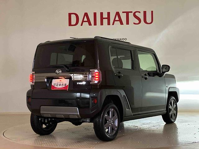タフトGターボ ダーククロムベンチャー4WD アルミホイール シートヒーター ターボ アイドリングストップ オートマチックハイビーム 衝突防止システム LEDヘッドランプ レーンアシスト スマートキー 記録簿 ワンオーナー エアバッグ(北海道)の中古車