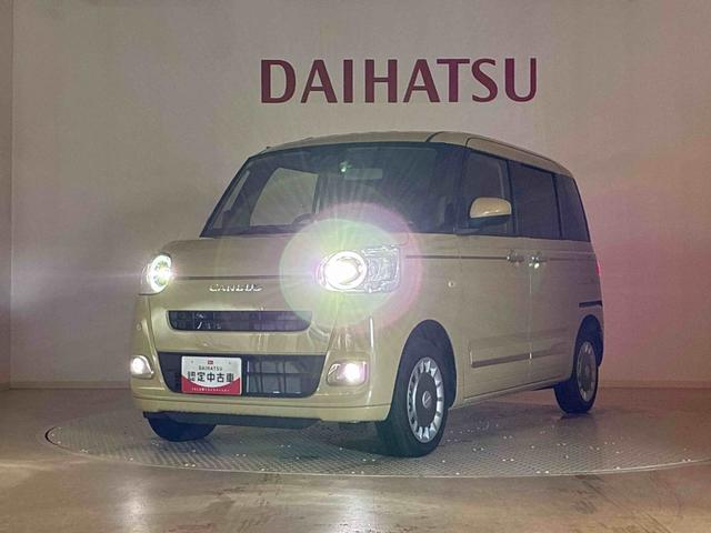 ムーヴキャンバスセオリーＧターボ４ＷＤ　シートヒーター　ターボ　アイドリングストップ　オートマチックハイビーム　衝突防止システム　ＬＥＤヘッドランプ　レーンアシスト　スマートキー　記録簿　ワンオーナー　エアバッグ　エアコン　ＡＢＳ（北海道）の中古車