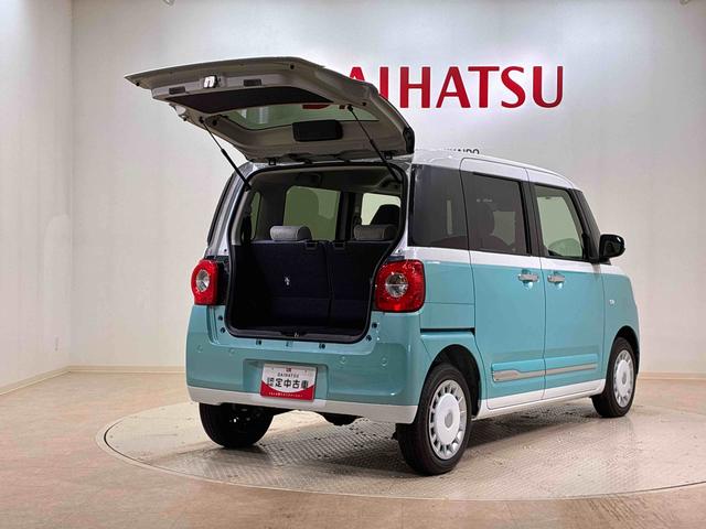 ムーヴキャンバスストライプスGターボ4WD シートヒーター ターボ アイドリングストップ オートマチックハイビーム 衝突防止システム LEDヘッドランプ レーンアシスト スマートキー 記録簿 ワンオーナー エアバッグ エアコン ABS(北海道)の中古車