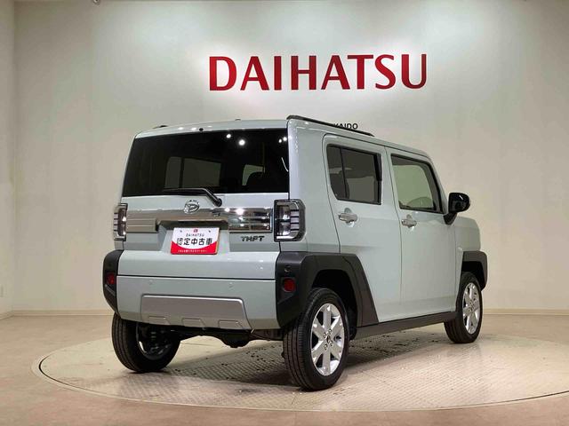 タフトＧ　クロムベンチャー４ＷＤ　アルミホイール　シートヒーター　アイドリングストップ　オートマチックハイビーム　衝突防止システム　ＬＥＤヘッドランプ　レーンアシスト　スマートキー　記録簿　ワンオーナー　エアバッグ　エアコン（北海道）の中古車