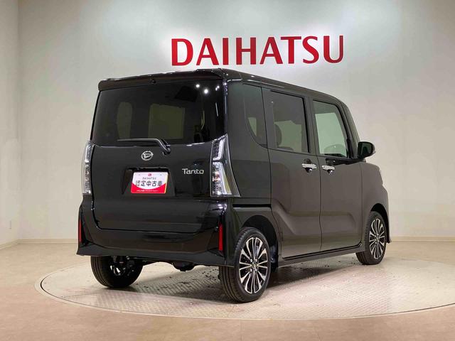 タントカスタムＲＳ４ＷＤ　アルミホイール　ターボ　スマートキー　記録簿　ワンオーナー　エアバッグ　エアコン　パワーステアリング　パワーウィンドウ　ＡＢＳ（北海道）の中古車