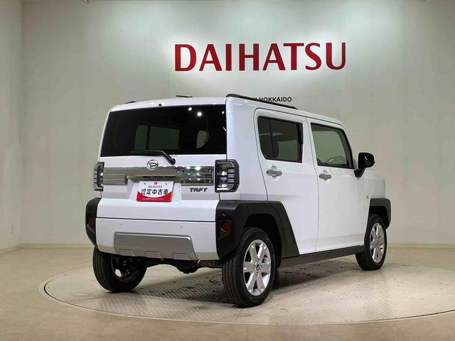 タフトG クロムベンチャー4WD アルミホイール シートヒーター オートマチックハイビーム 衝突防止システム LEDヘッドランプ レーンアシスト スマートキー 記録簿 ワンオーナー エアバッグ エアコン パワーステアリング(北海道)の中古車