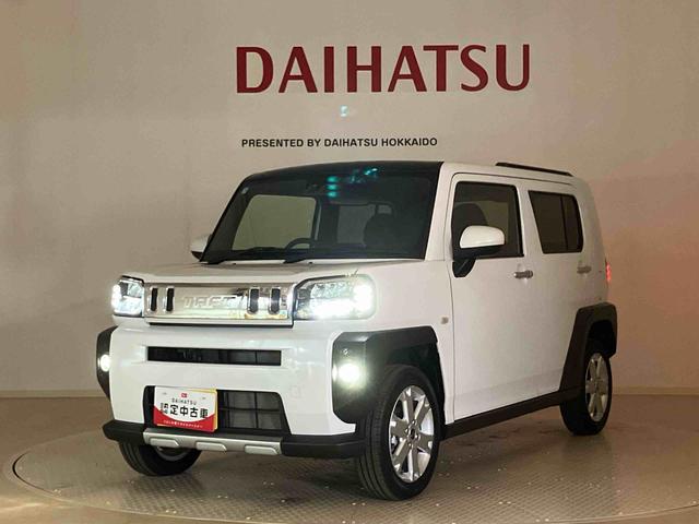 タフトG クロムベンチャー4WD アルミホイール シートヒーター オートマチックハイビーム 衝突防止システム LEDヘッドランプ レーンアシスト スマートキー 記録簿 ワンオーナー エアバッグ エアコン パワーステアリング(北海道)の中古車