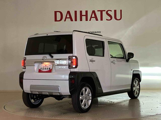 タフトG クロムベンチャー4WD アルミホイール シートヒーター オートマチックハイビーム 衝突防止システム LEDヘッドランプ レーンアシスト スマートキー 記録簿 ワンオーナー エアバッグ エアコン パワーステアリング(北海道)の中古車