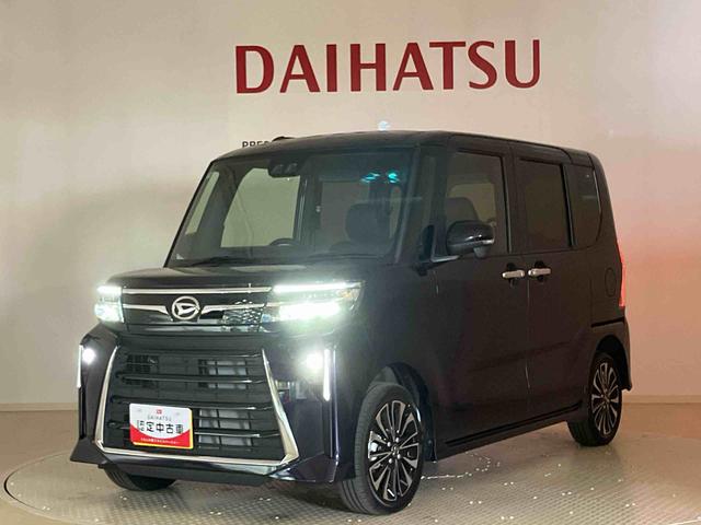 タントカスタムRS4WD アルミホイール シートヒーター ターボ オートマチックハイビーム 衝突防止システム LEDヘッドランプ レーンアシスト スマートキー 記録簿 ワンオーナー エアバッグ エアコン ABS(北海道)の中古車