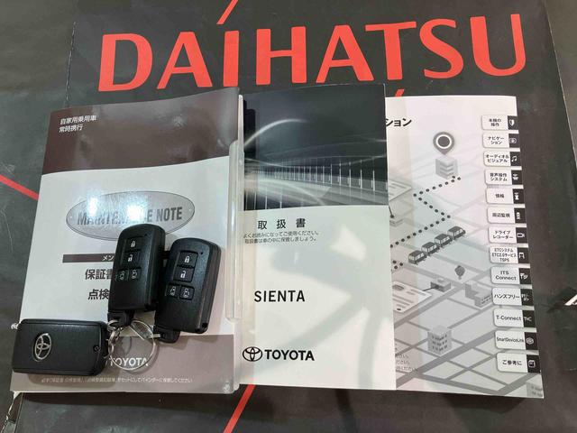 シエンタＧ　クエロ４ＷＤ　衝突防止システム　ＬＥＤヘッドランプ　スマートキー　記録簿　禁煙車　ワンオーナー　エアバッグ　エアコン　パワーステアリング　パワーウィンドウ　ＡＢＳ（北海道）の中古車